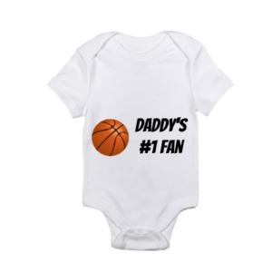 Daddy's #1 Fan Basketball